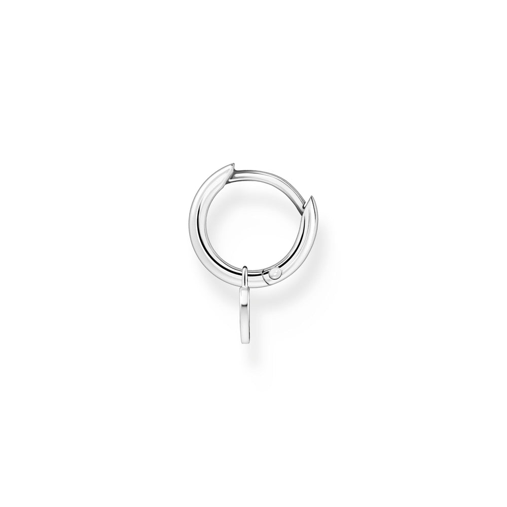 Thomas Sabo Single Hoop Earring With Heart Pendant