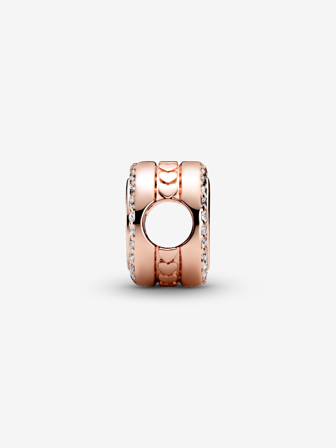 Pandora Engravable Sparkling Button Charm