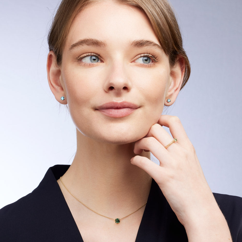 Maira Round Earrings