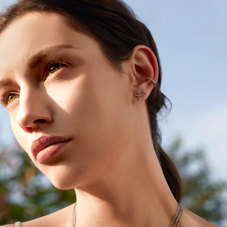 Ania Haie Cross Stud Earrings