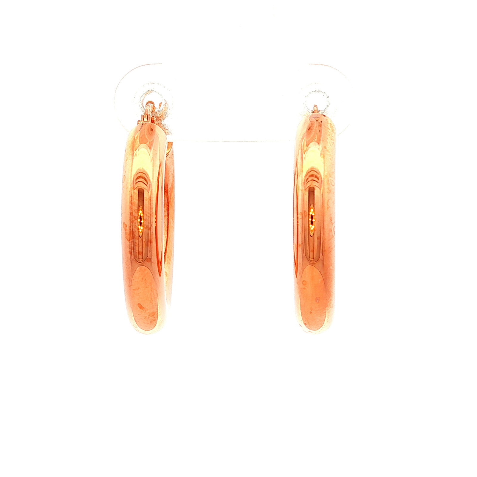 Rose Gold Hoop Earrings