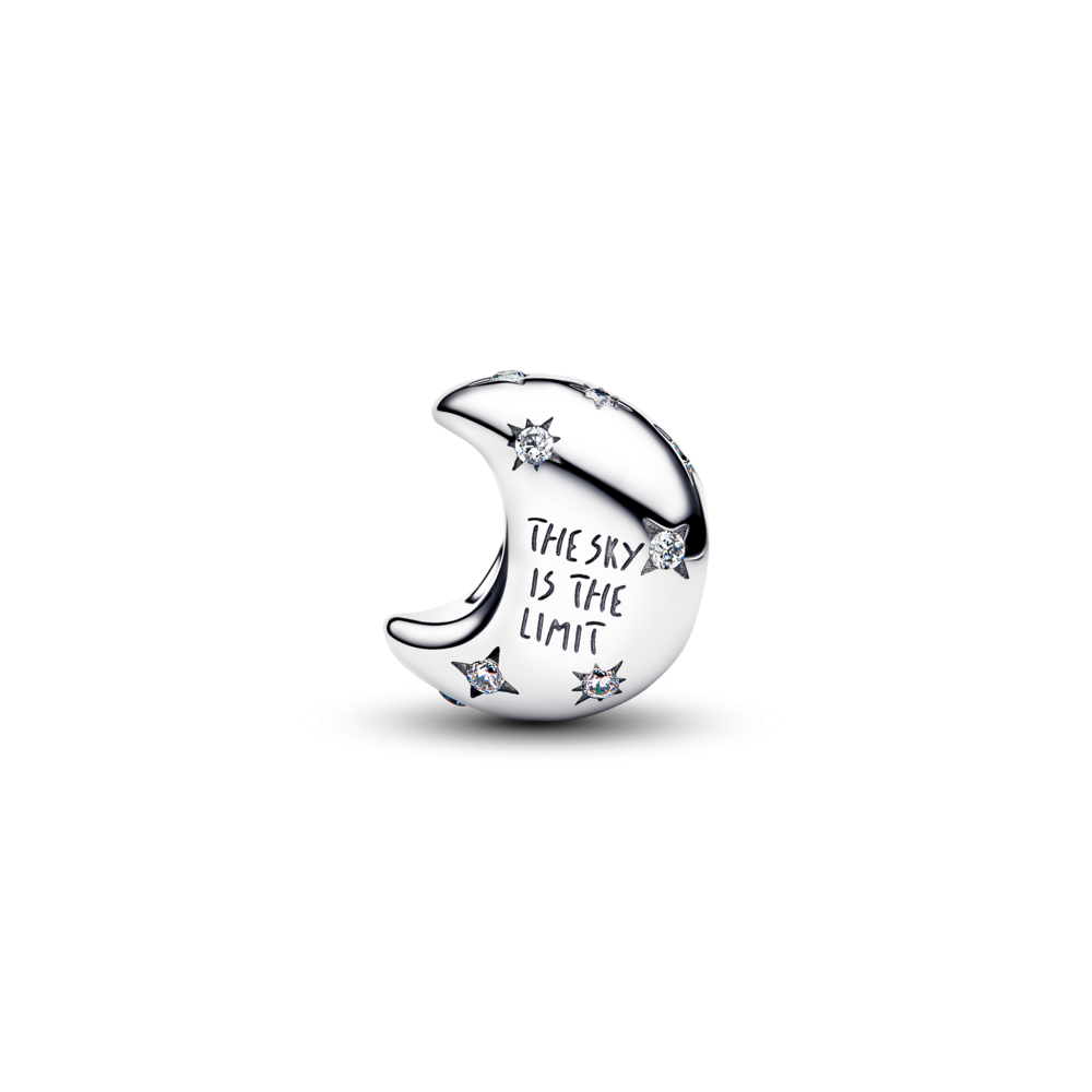 Pandora Crescent Moon Charm