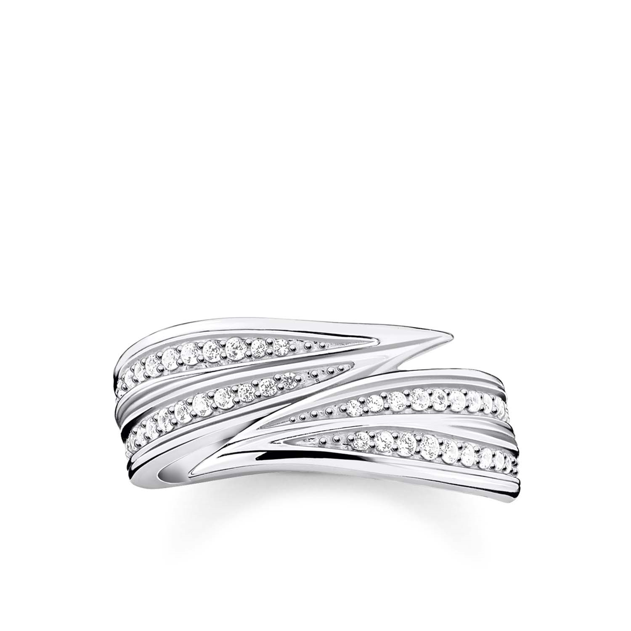 Thomas Sabo Sterling Silver Leaves Ring