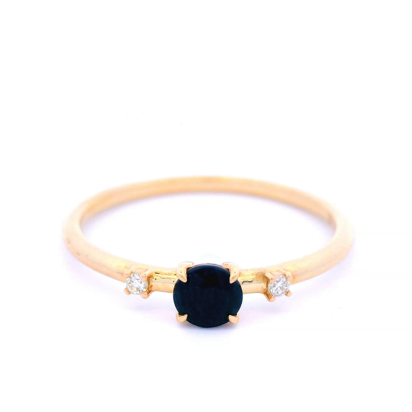Sapphire-D & Diamond in 9ct Yellow Gold