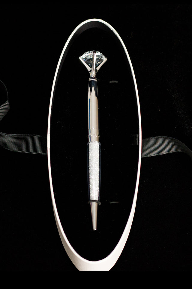 GEORGINI DIAMOND PEN SILVER