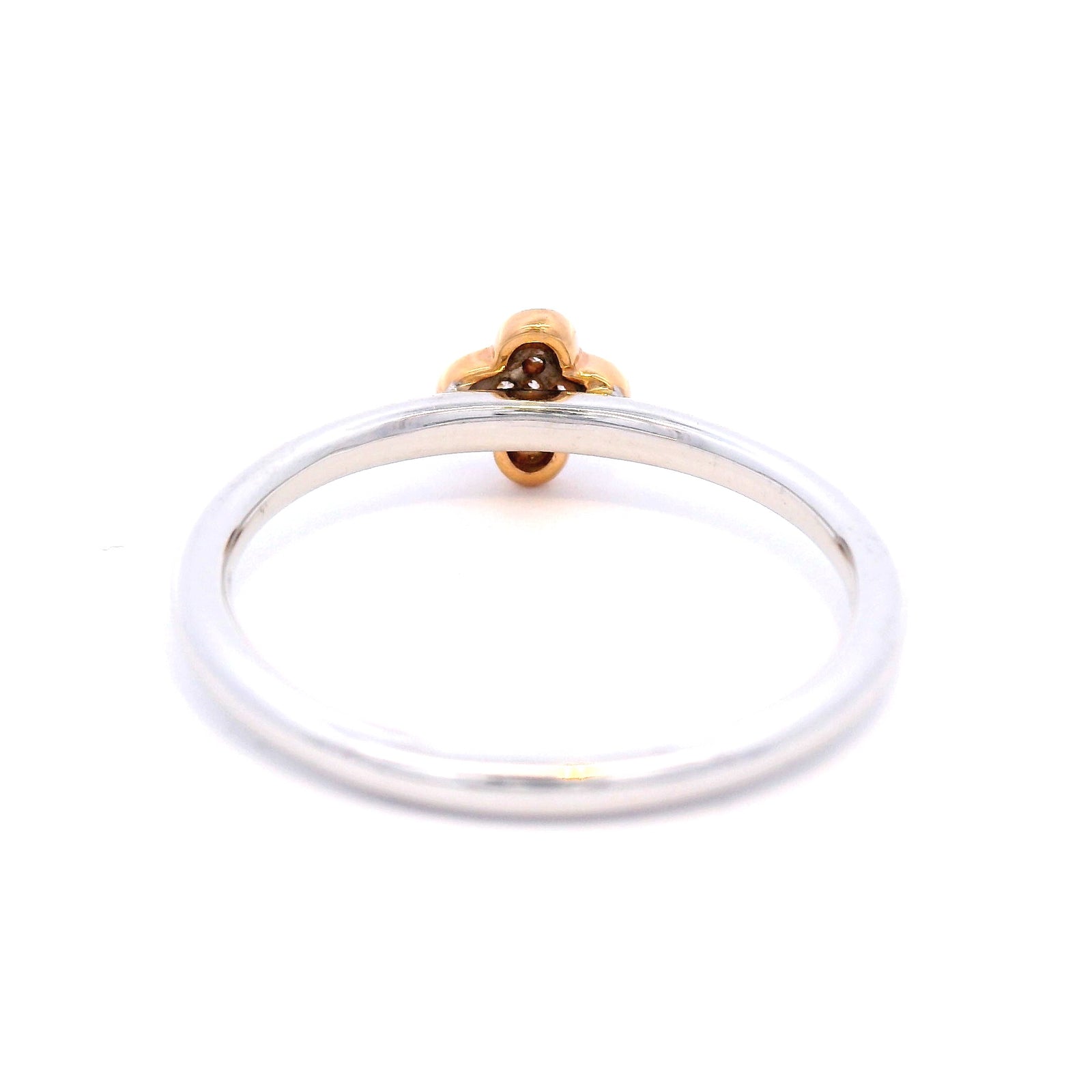 Diamond Dress Ring in White Gold