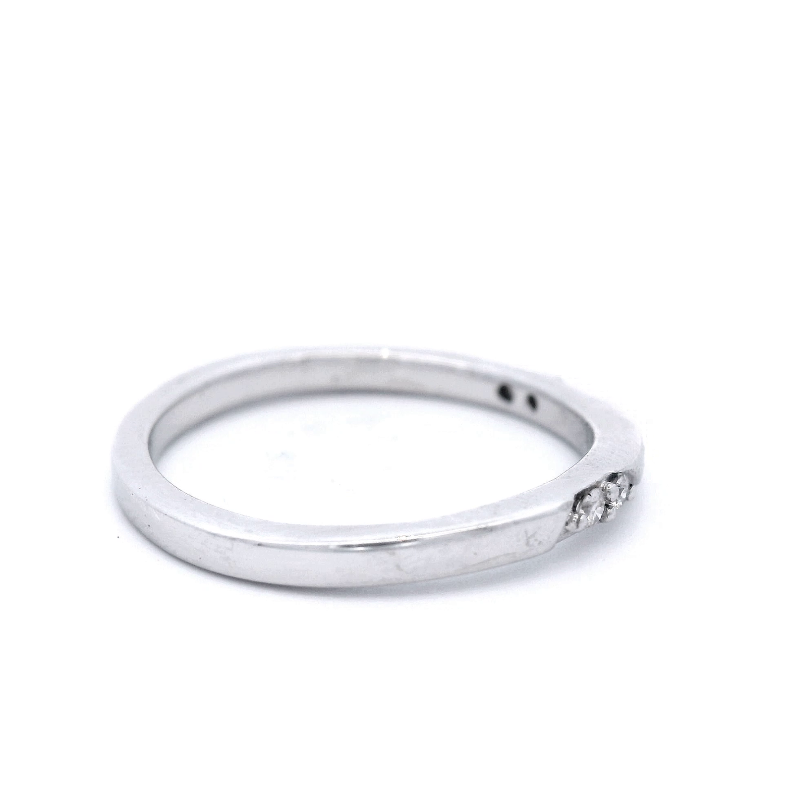 Argle Diamond Stacker Dress Ring set in 18ct White Gold