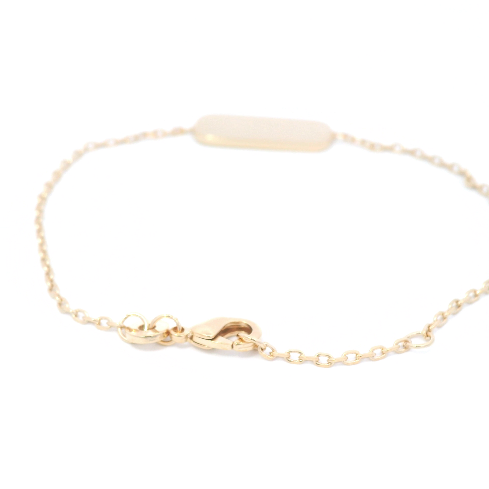 Rectangle Bracelet In Yellow Gold