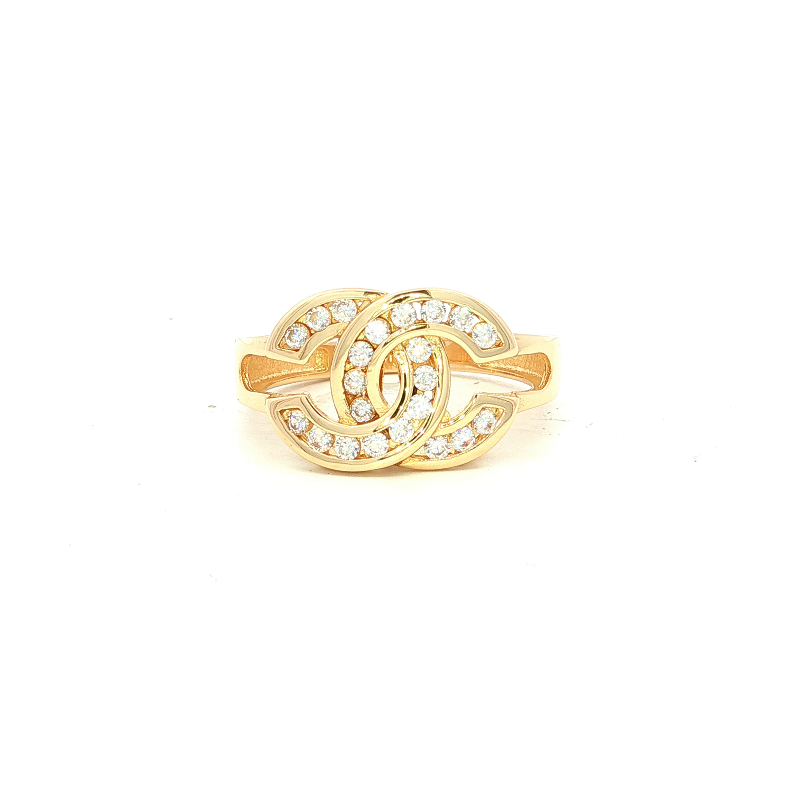 Chanel Style Ring in Yellow Gold