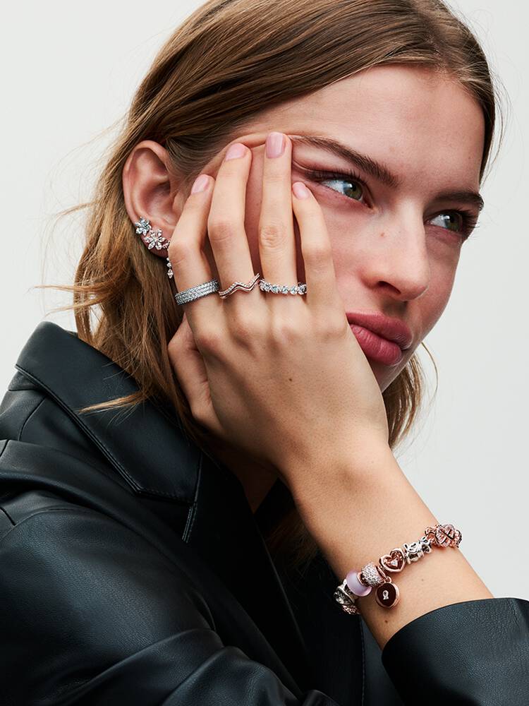 Pandora Polished Wave Ring