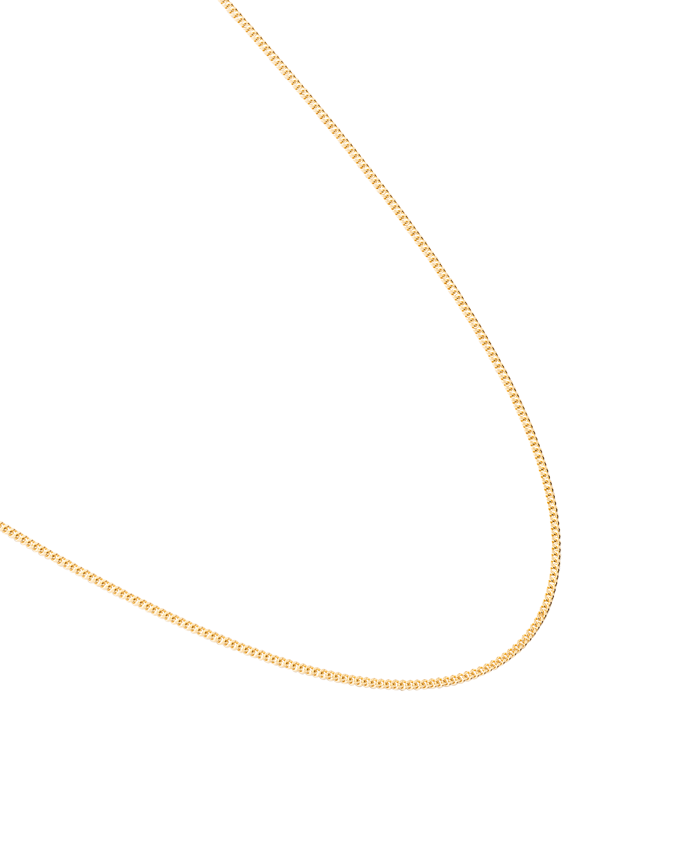 Kirstin Ash Bespoke Curb Chain Gold Vermeil