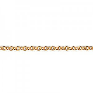 Triple Hard Gold Plated Cable Chain