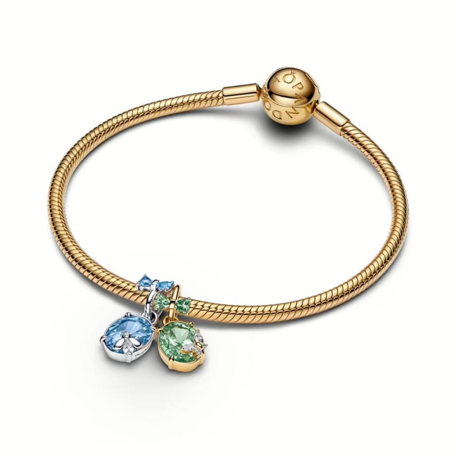 Pandora Bridgerton Butterfly & Bee Splittable Dangle Charm