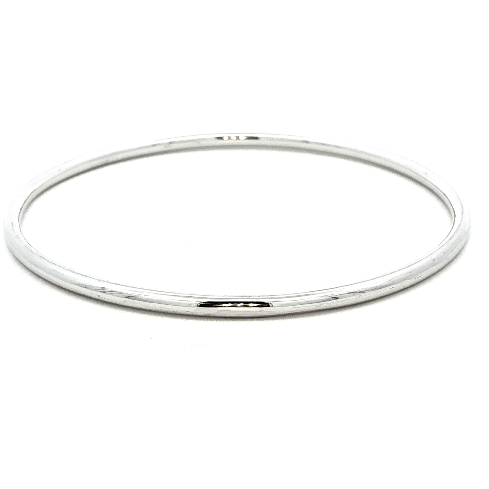 Golf Bangle in White Gold