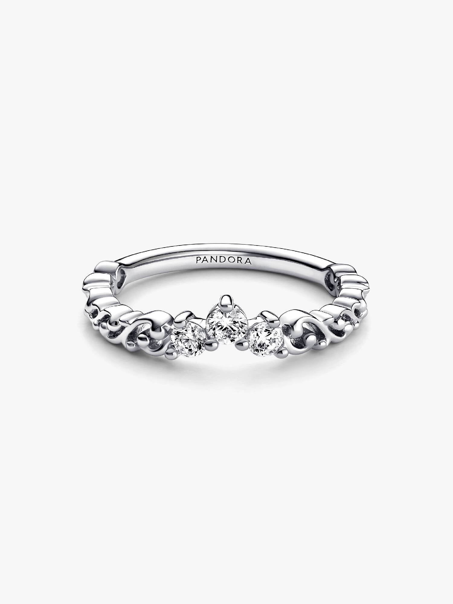 Pandora Regal Swirl Tiara Ring