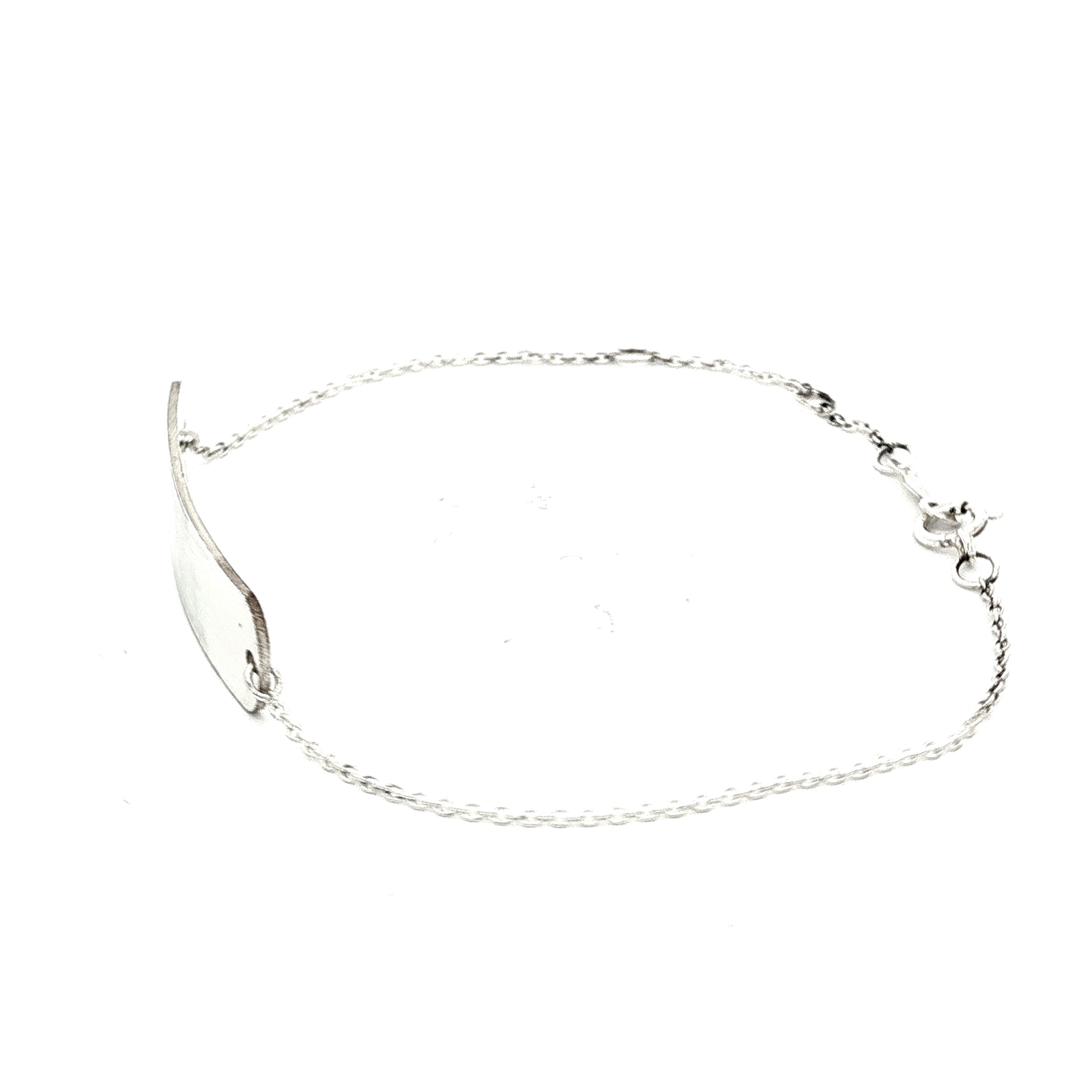 Engravable Curved Medical Bracelet