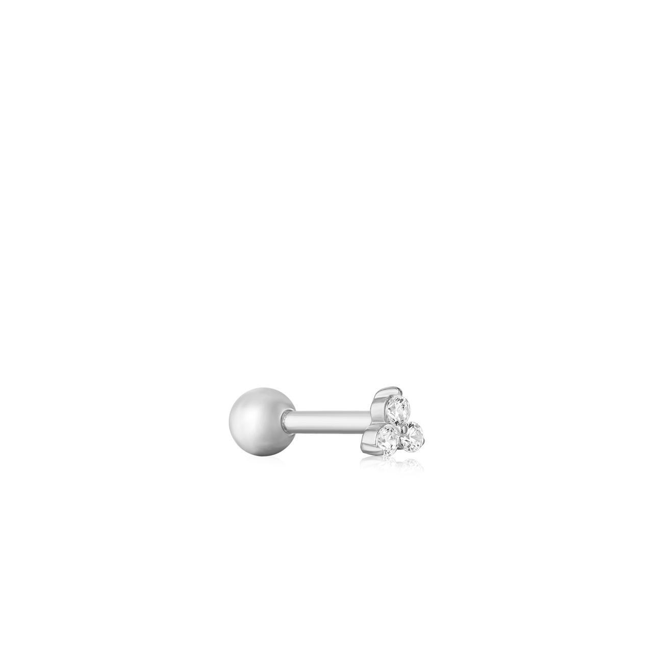 Ania Haie Trio Sparkle Barbell Single Earring.