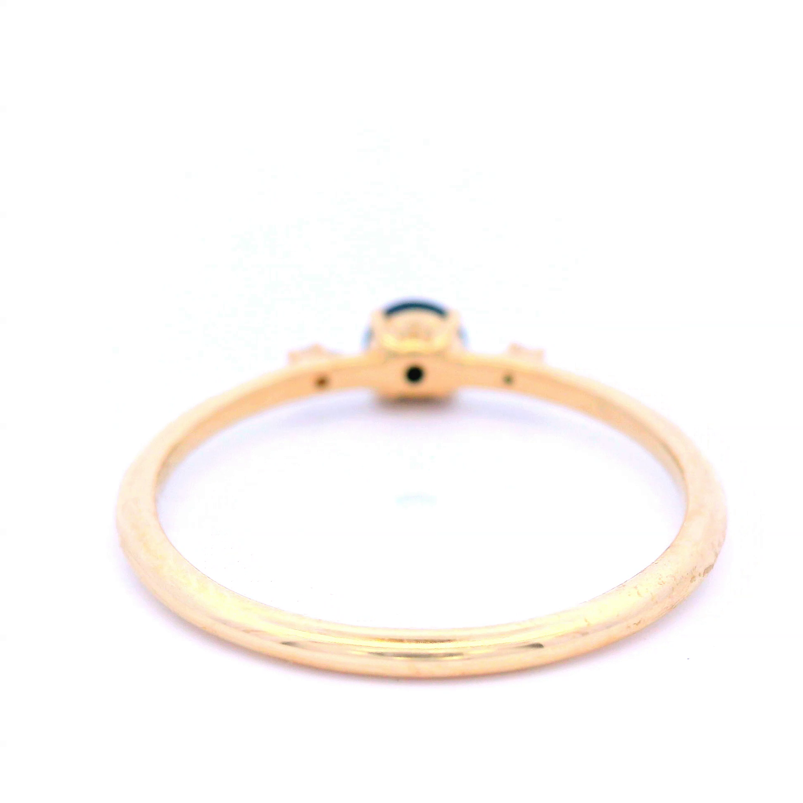 Sapphire-D & Diamond in 9ct Yellow Gold