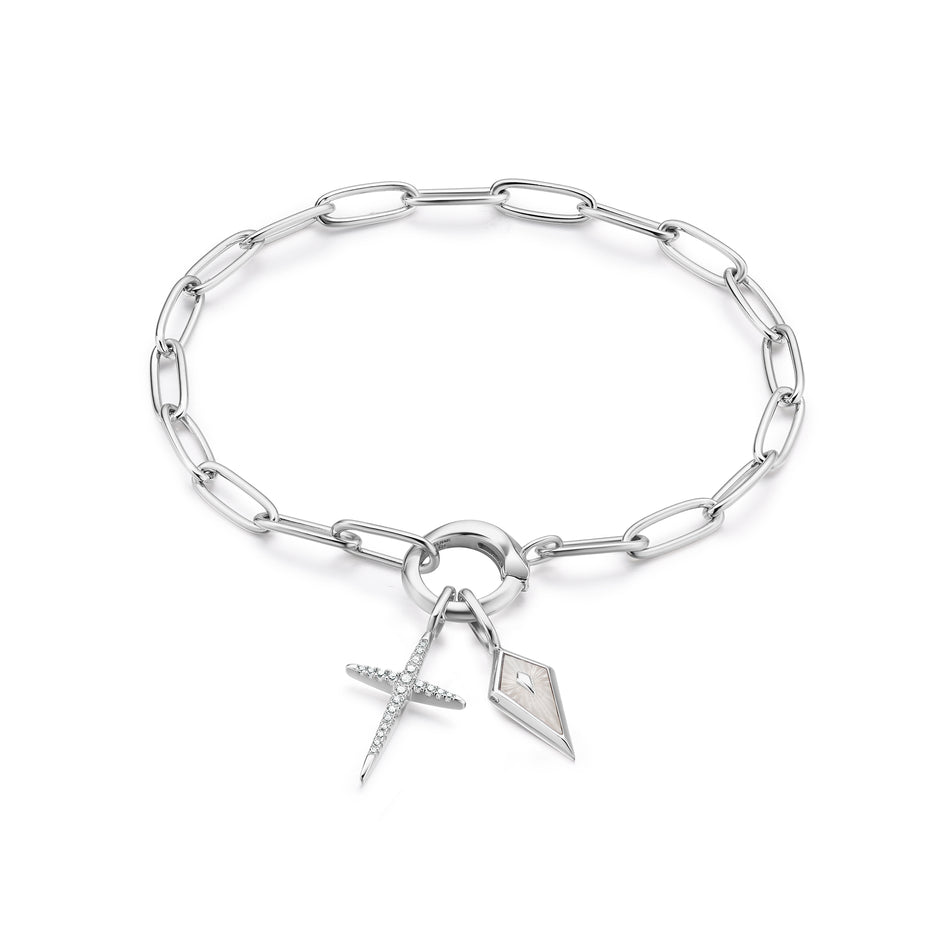 Ania Haie Link Charm Chain Connector Bracelet