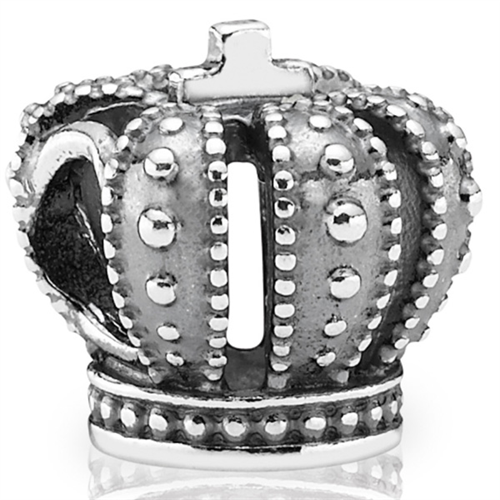 CROWN SILVER CHARM