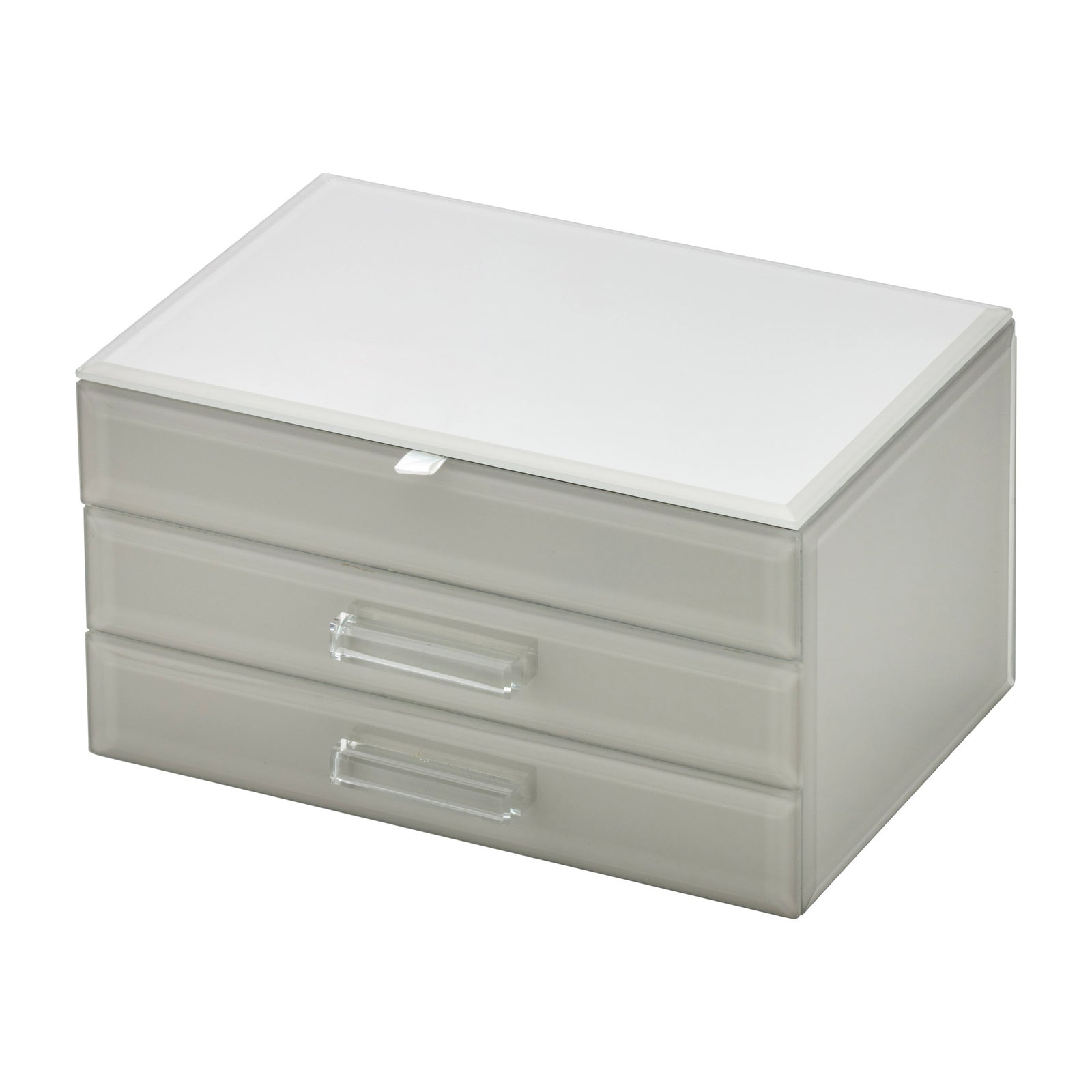 Cool Grey Gabriella Medium Jewellery Box
