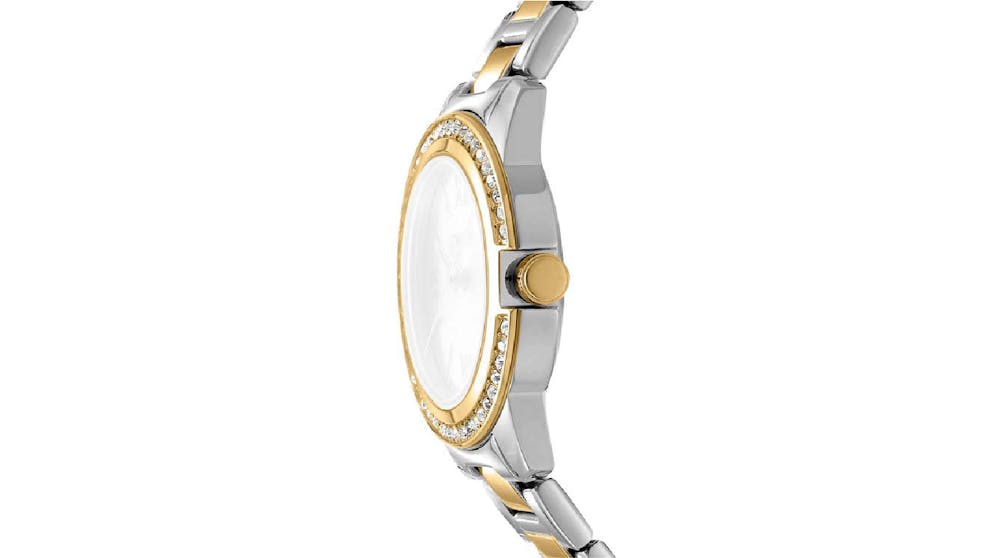 DKNY EVENING Women's Dark Green Dial Stainless Steel Watch