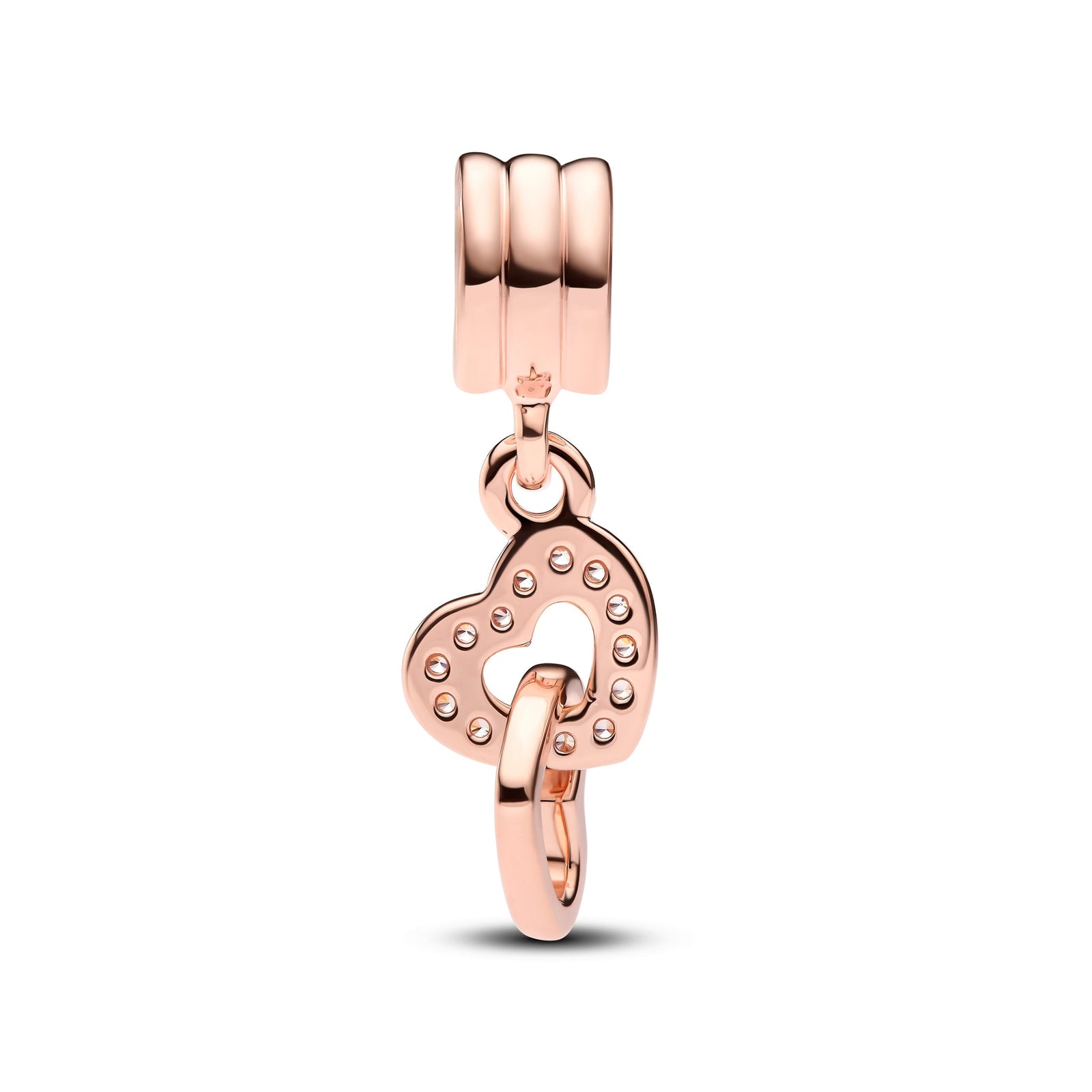 Pandora Interlocking Hearts Dangle Charm