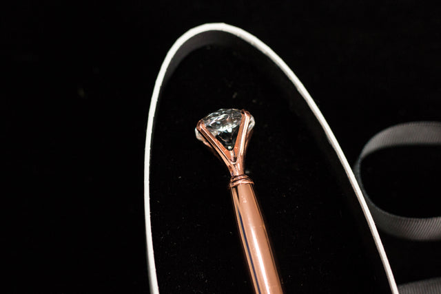 GEORGINI DIAMOND PEN ROSE GOLD