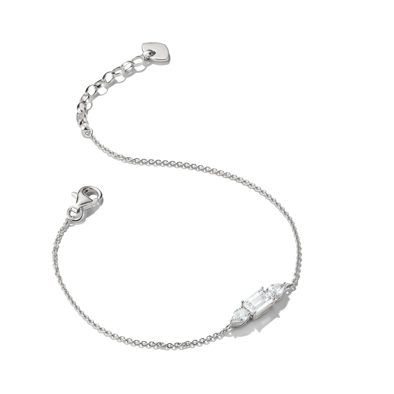 THOMAS SABO Bracelet with Sparkling Zirconia Stones Silver