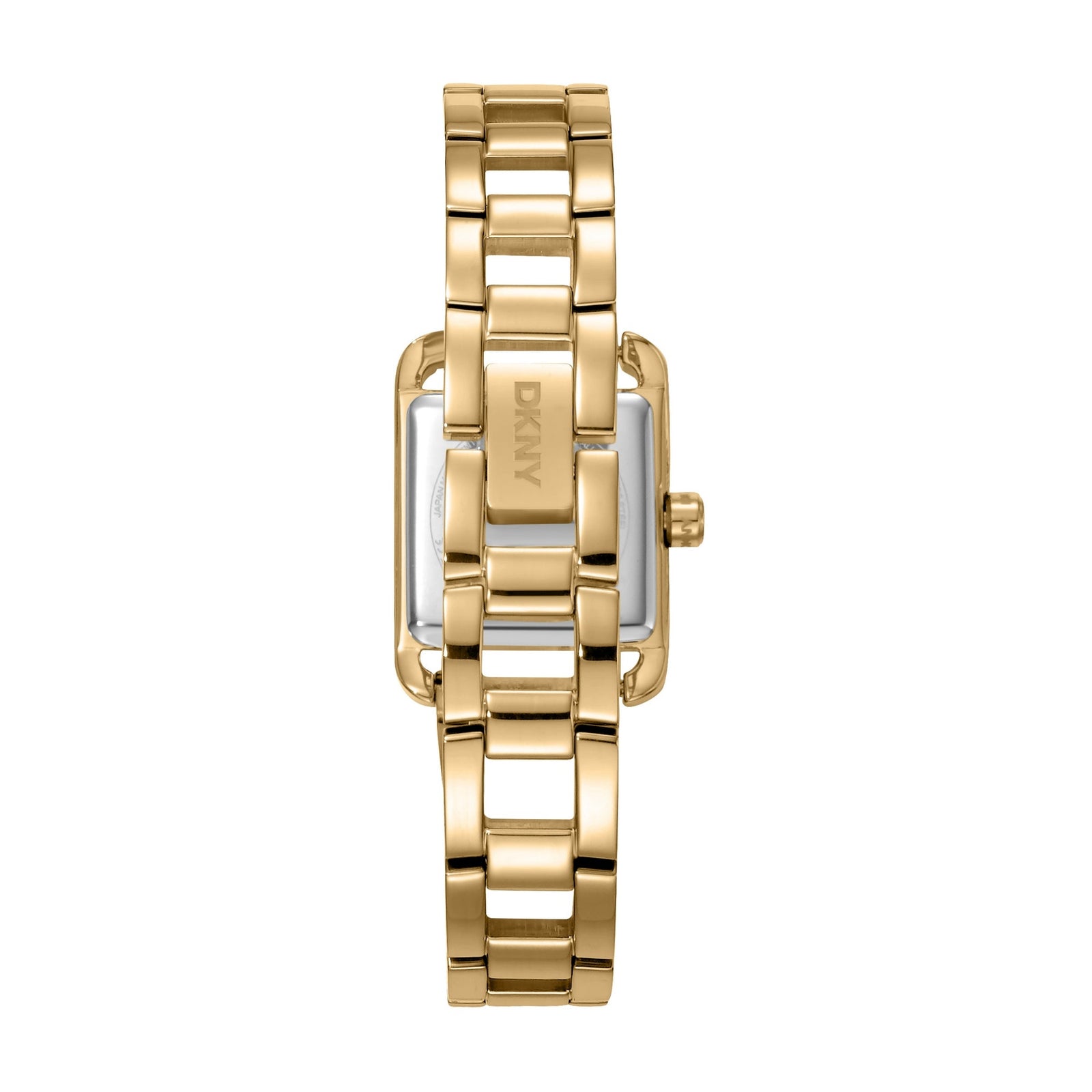 DKNY Mini Gold 21x27mm Womens Watch + Gold Bracelet