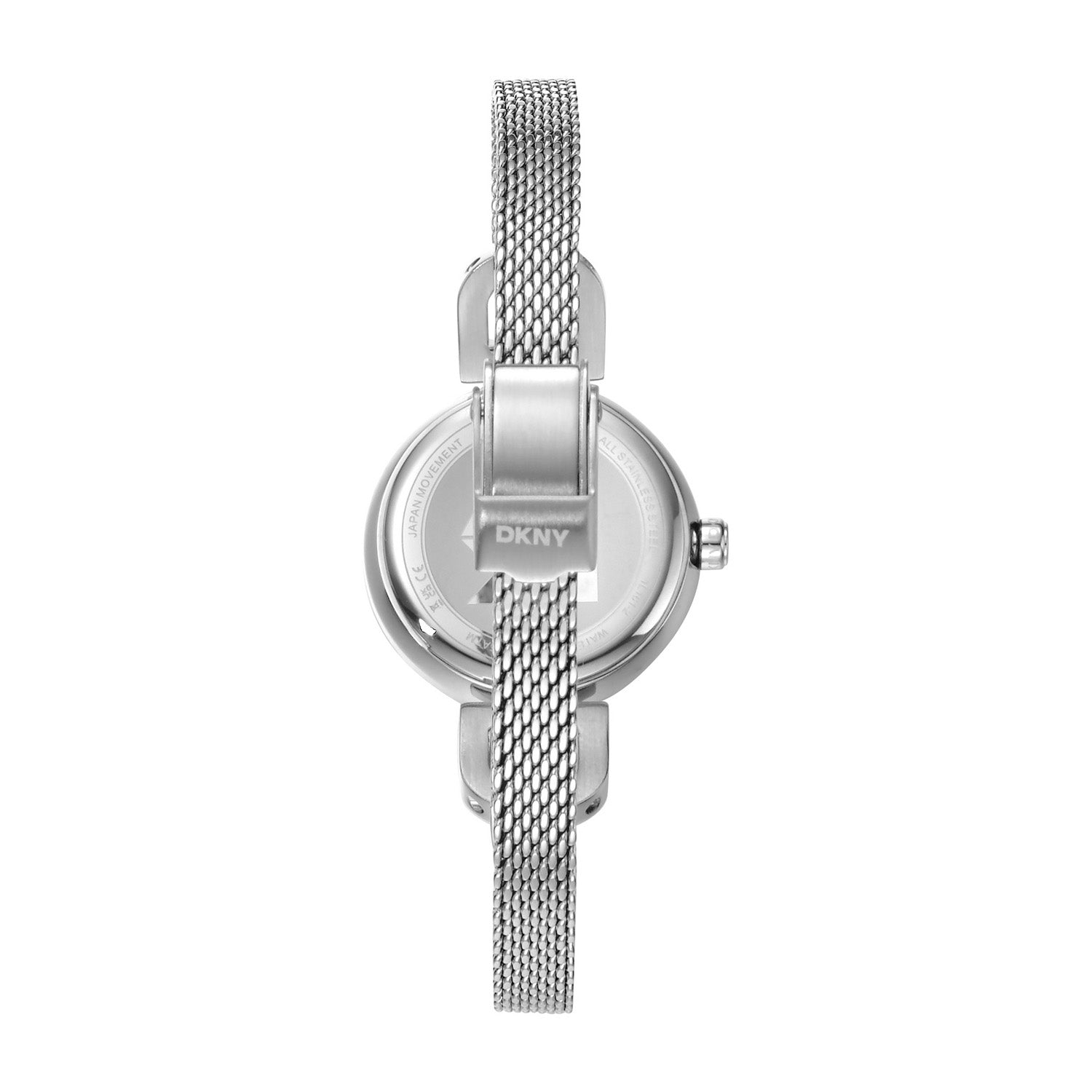 DKNY Milanese Silver 26mm Silver Dial Womens Watch