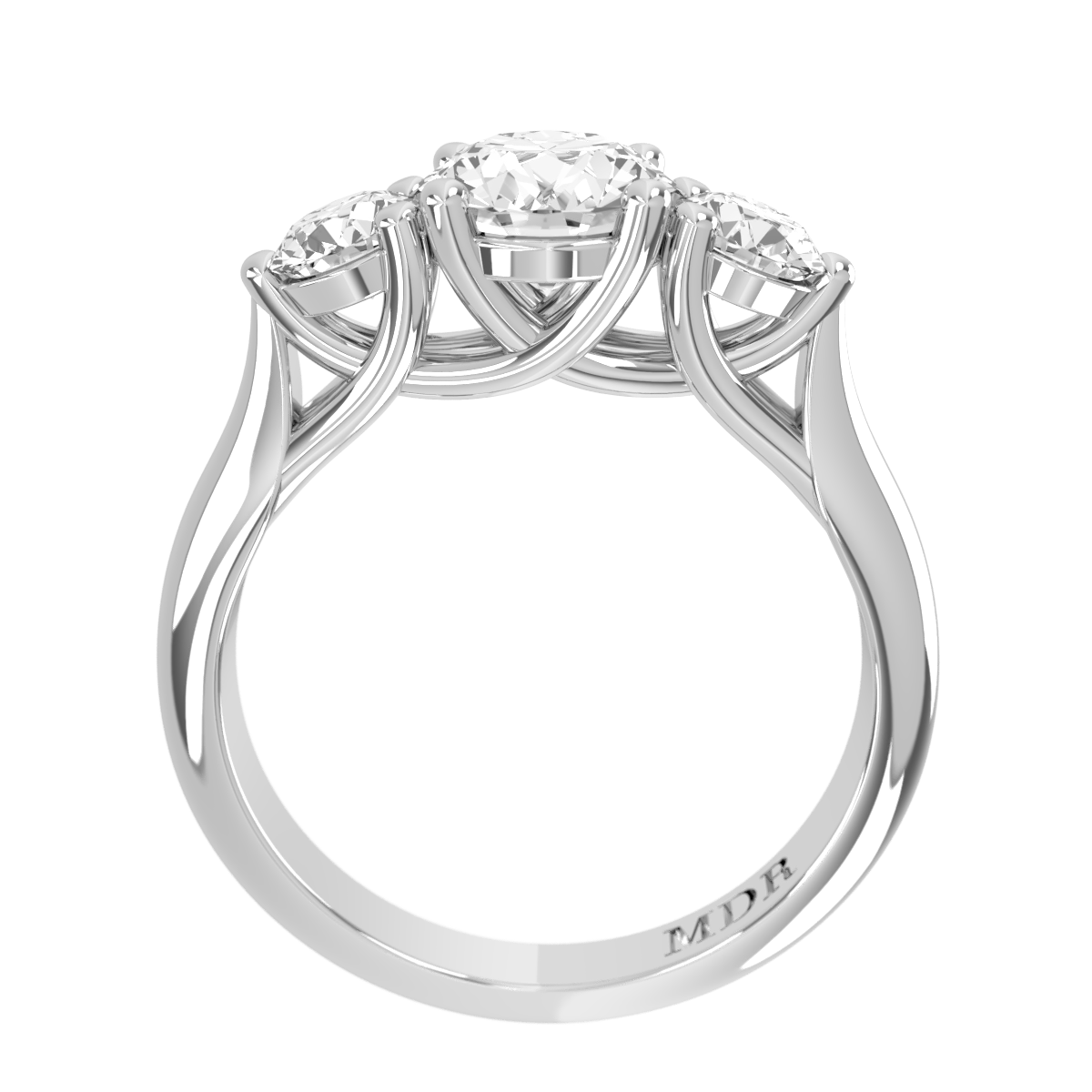 Brilliant Cut Shank four claw Setting