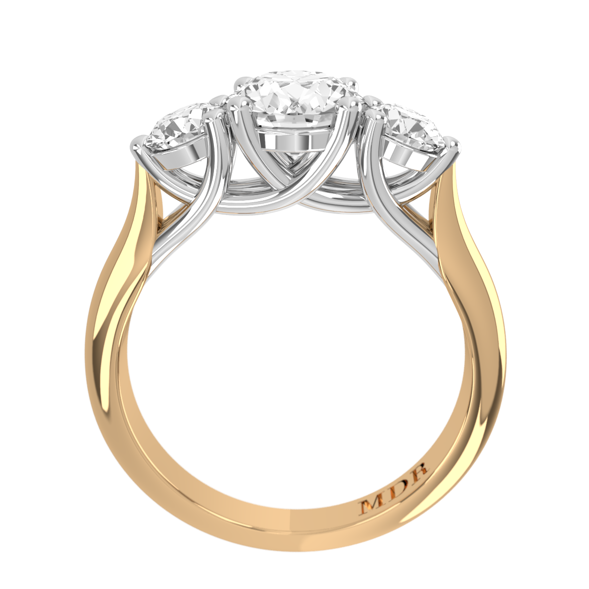 Brilliant Cut Shank four claw Setting
