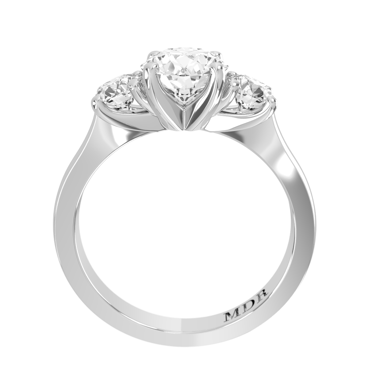 Brilliant Cut Shank four claw Setting