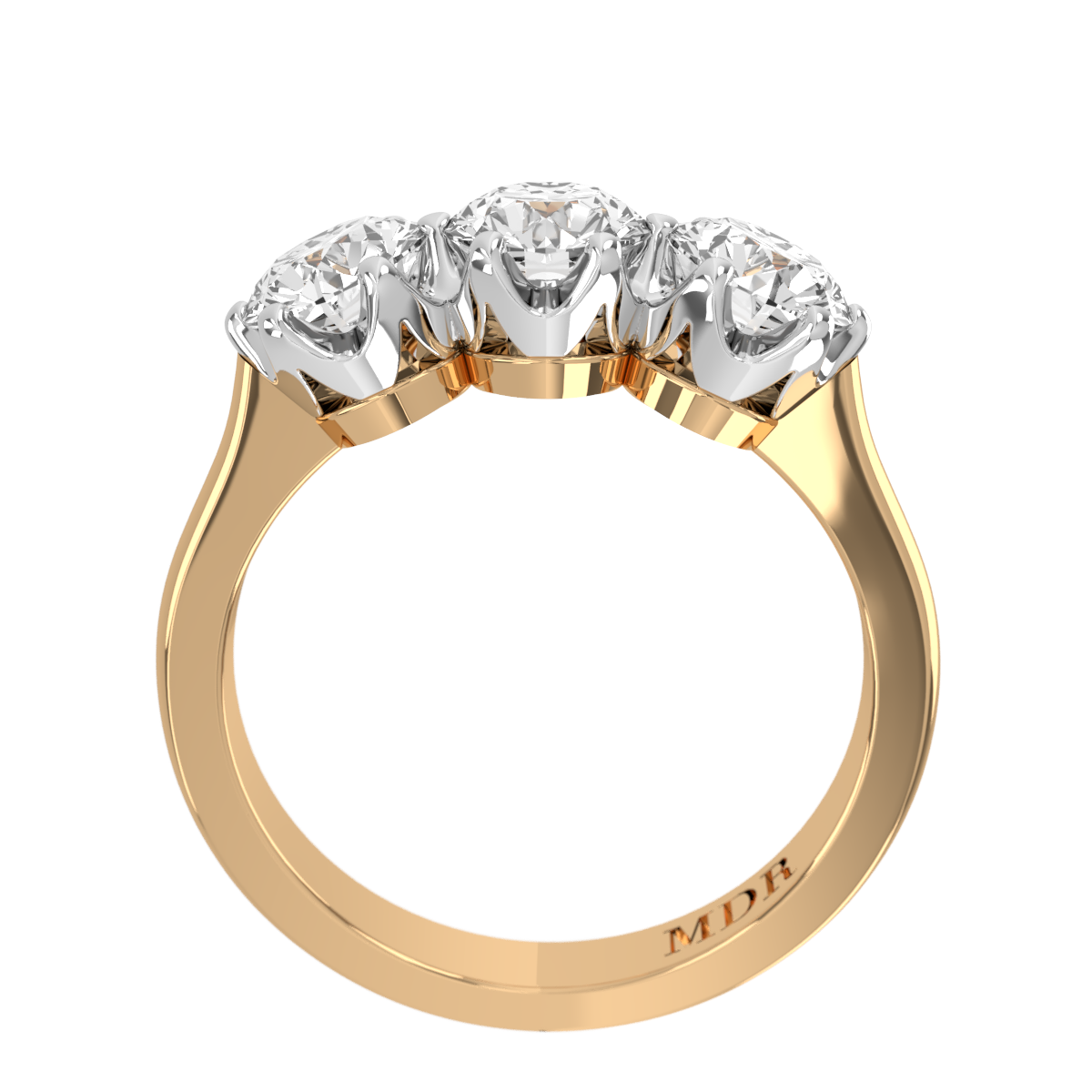 Brilliant Cut Shank six claw Setting