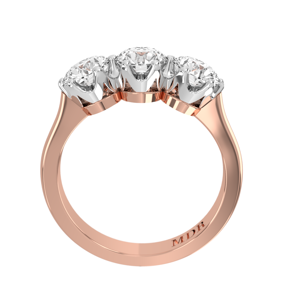 Brilliant Cut Shank six claw Setting