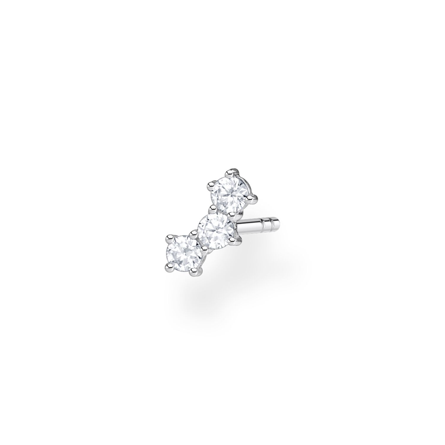 THOMAS SABO Ear Stud White Stones (Single)