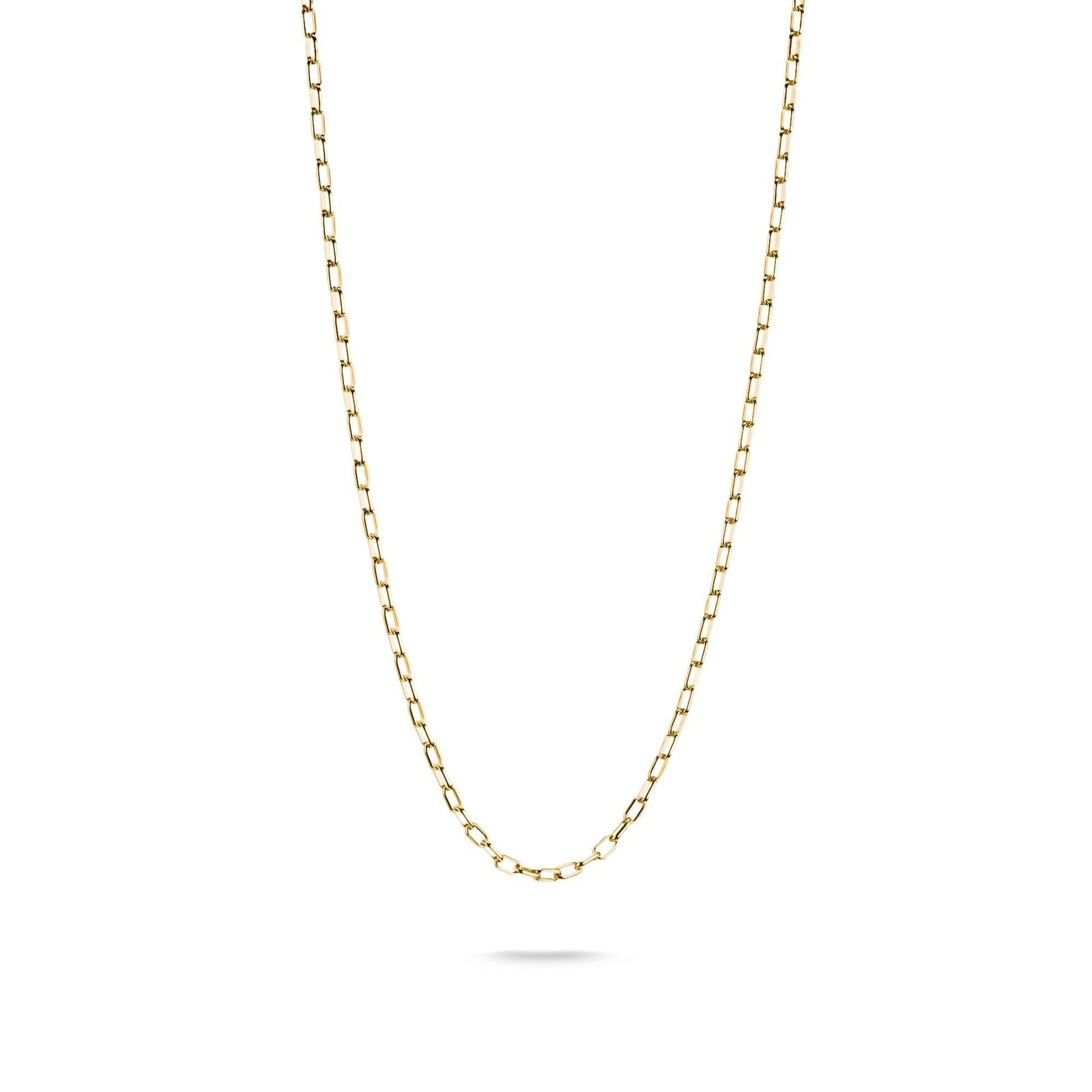 THOMAS SABO Charm Necklace Paperclip Gold