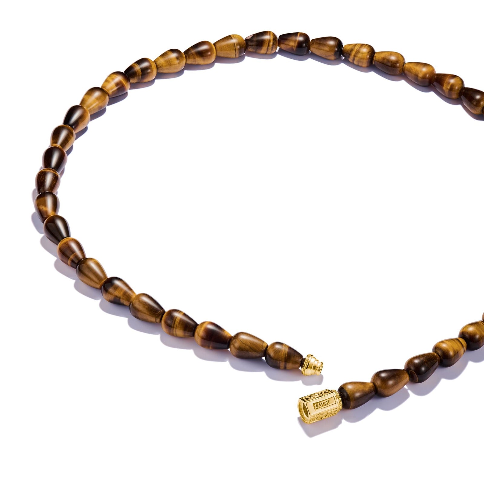 THOMAS SABO Elyndra Necklace with Tiger’s Eye Beads
