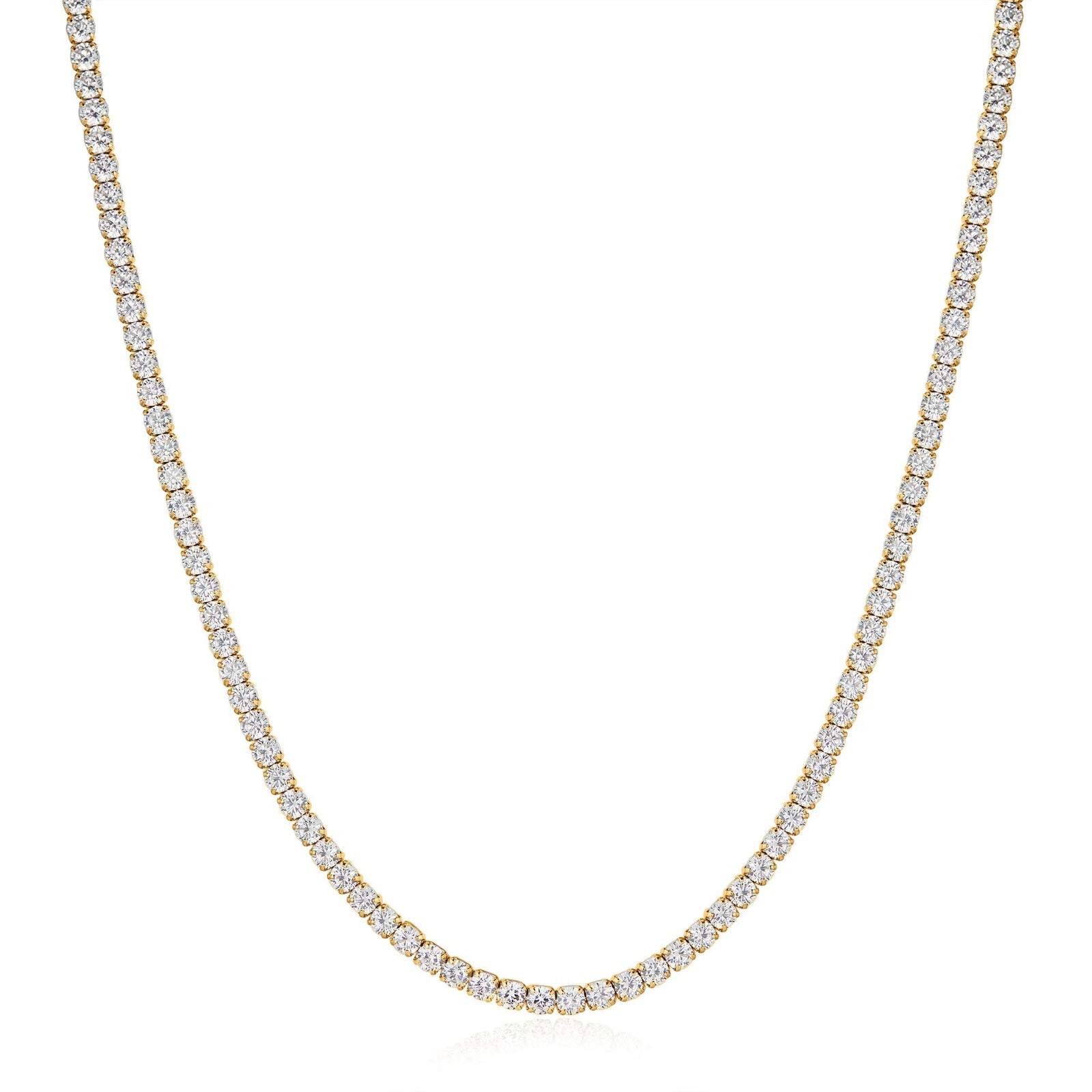 Ania Haie Gold Classic Tennis Necklace