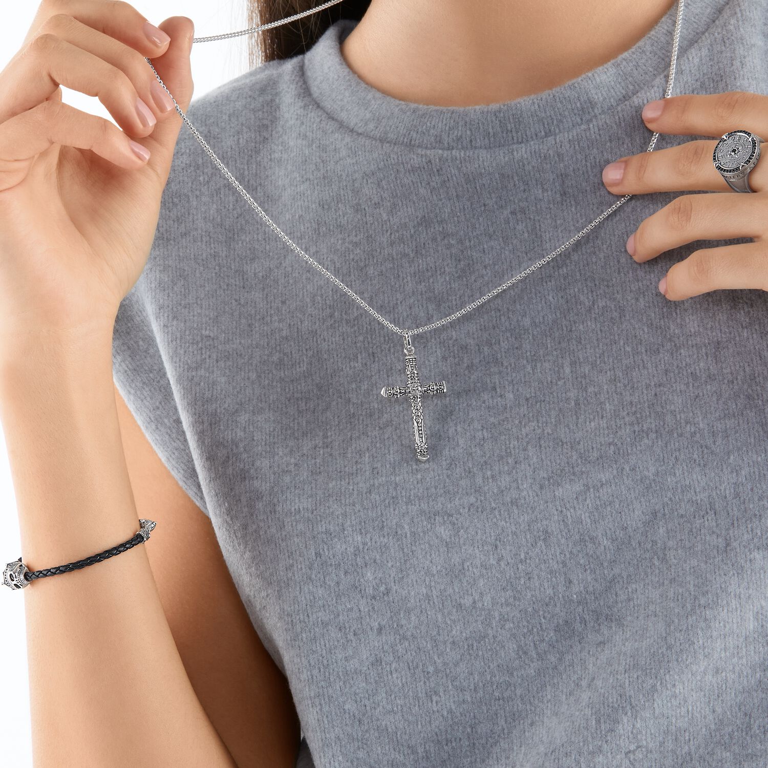 THOMAS SABO Pendant Cross Silver