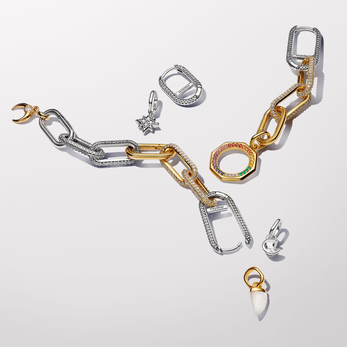 Pandora ME Rainbow Medallion Charm