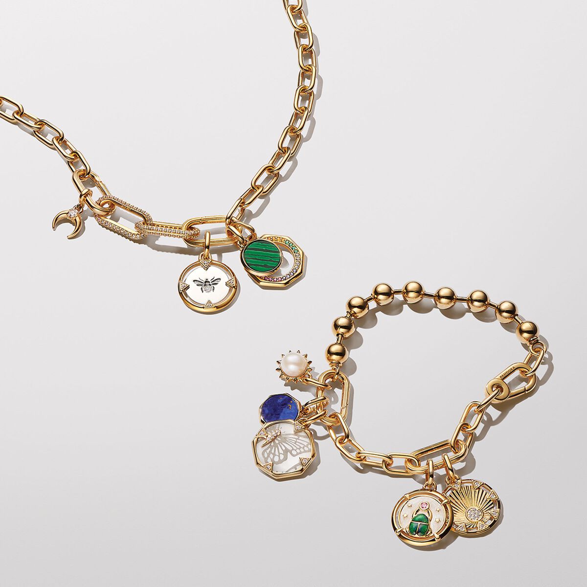 Pandora ME Rainbow Medallion Charm