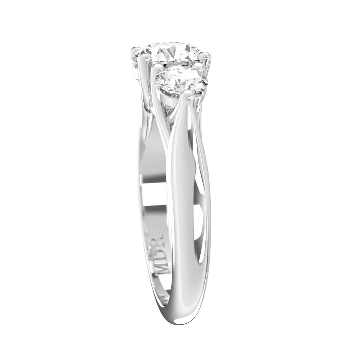 Brilliant Cut Shank four claw Setting