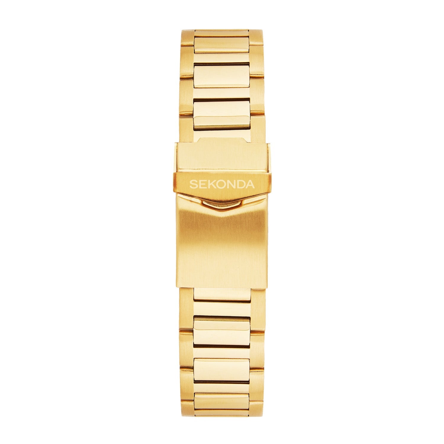 Sekonda Octaire Silver White Dial 40mm Mens Watch Gold