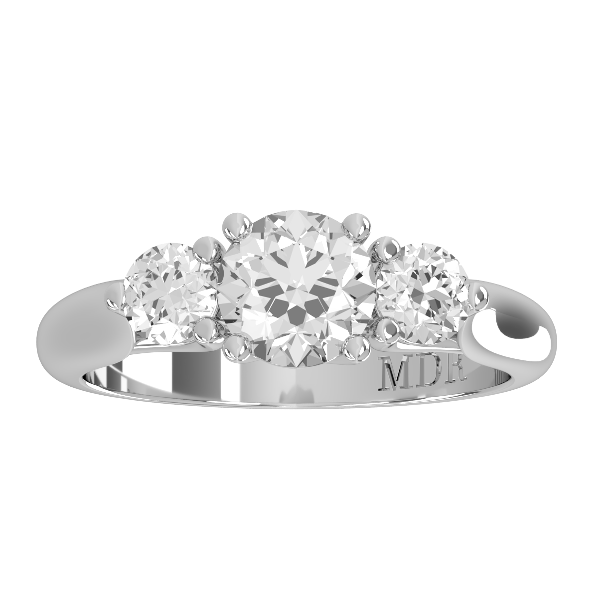 Brilliant Cut Shank four claw Setting