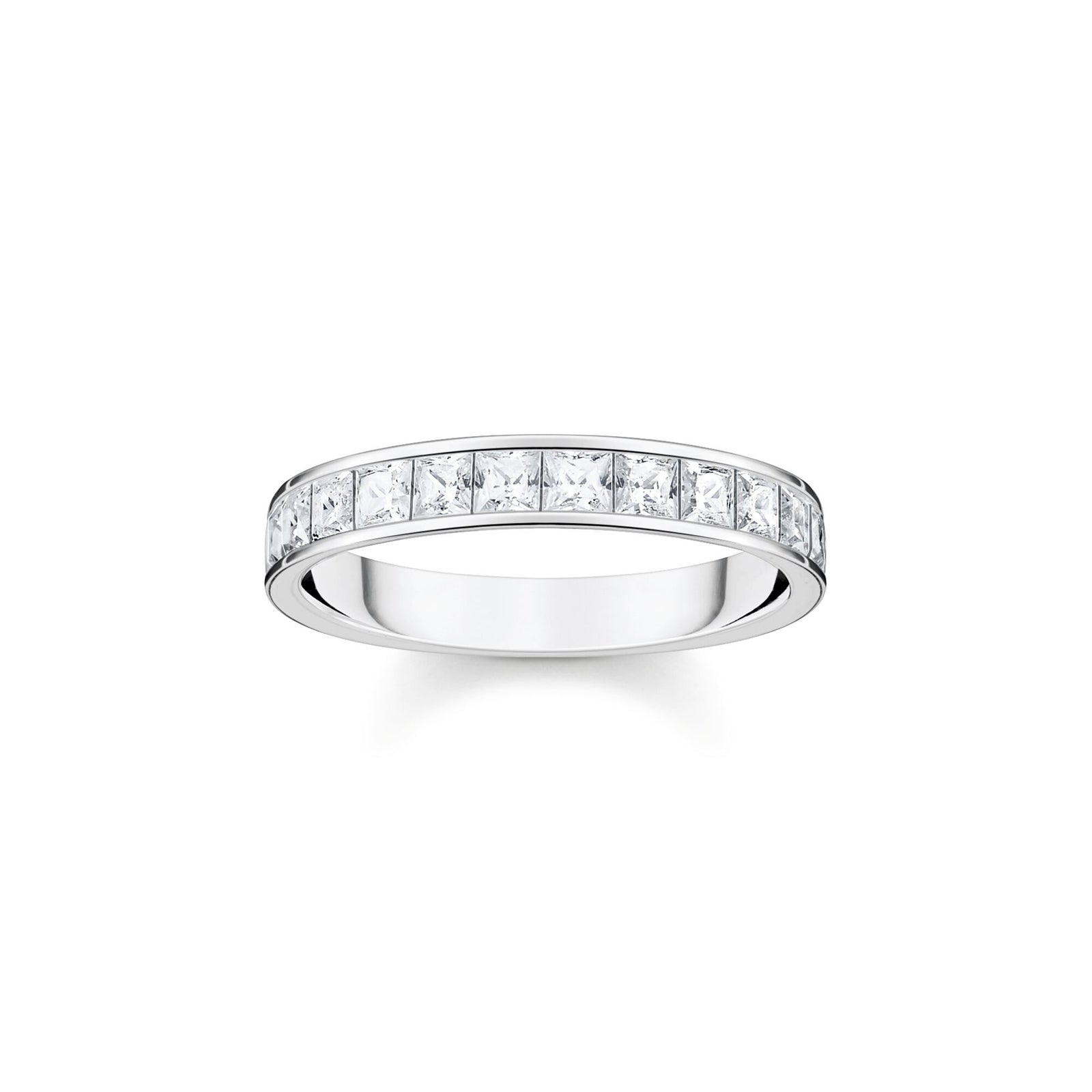 THOMAS SABO Ring White Stones Silver