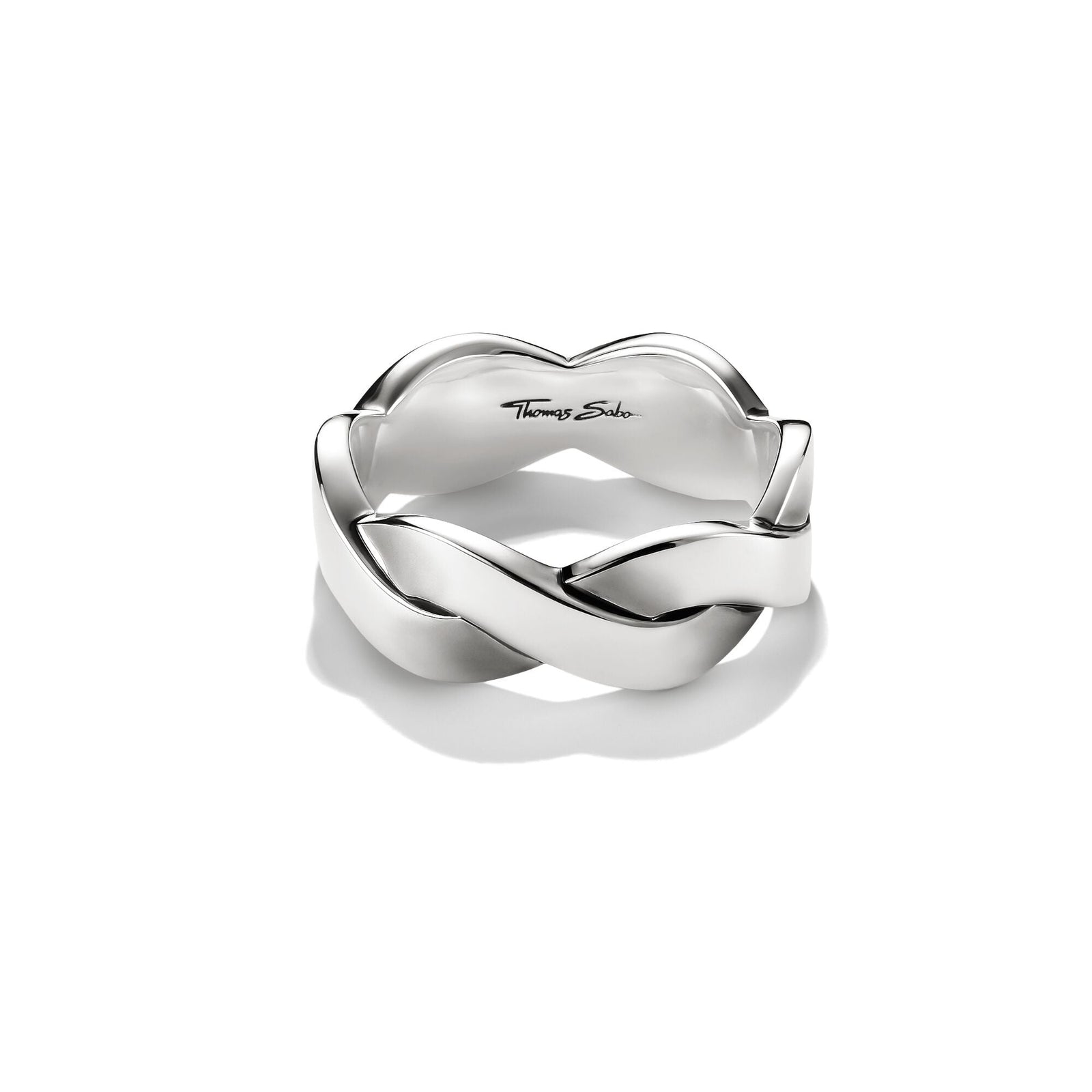 THOMAS SABO Band Ring with Braided Structure