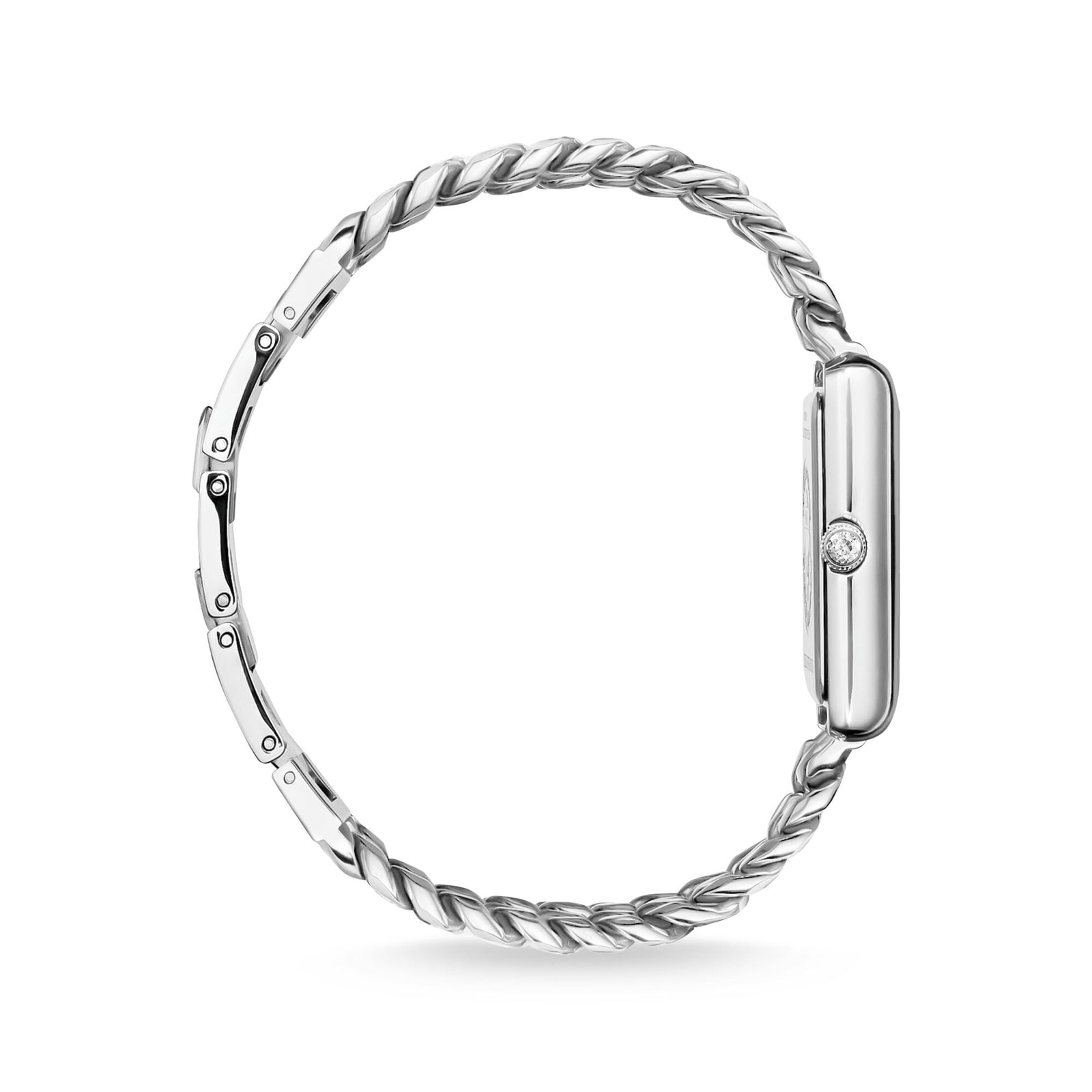 THOMAS SABO Ladies Rectangular Watch in Silver