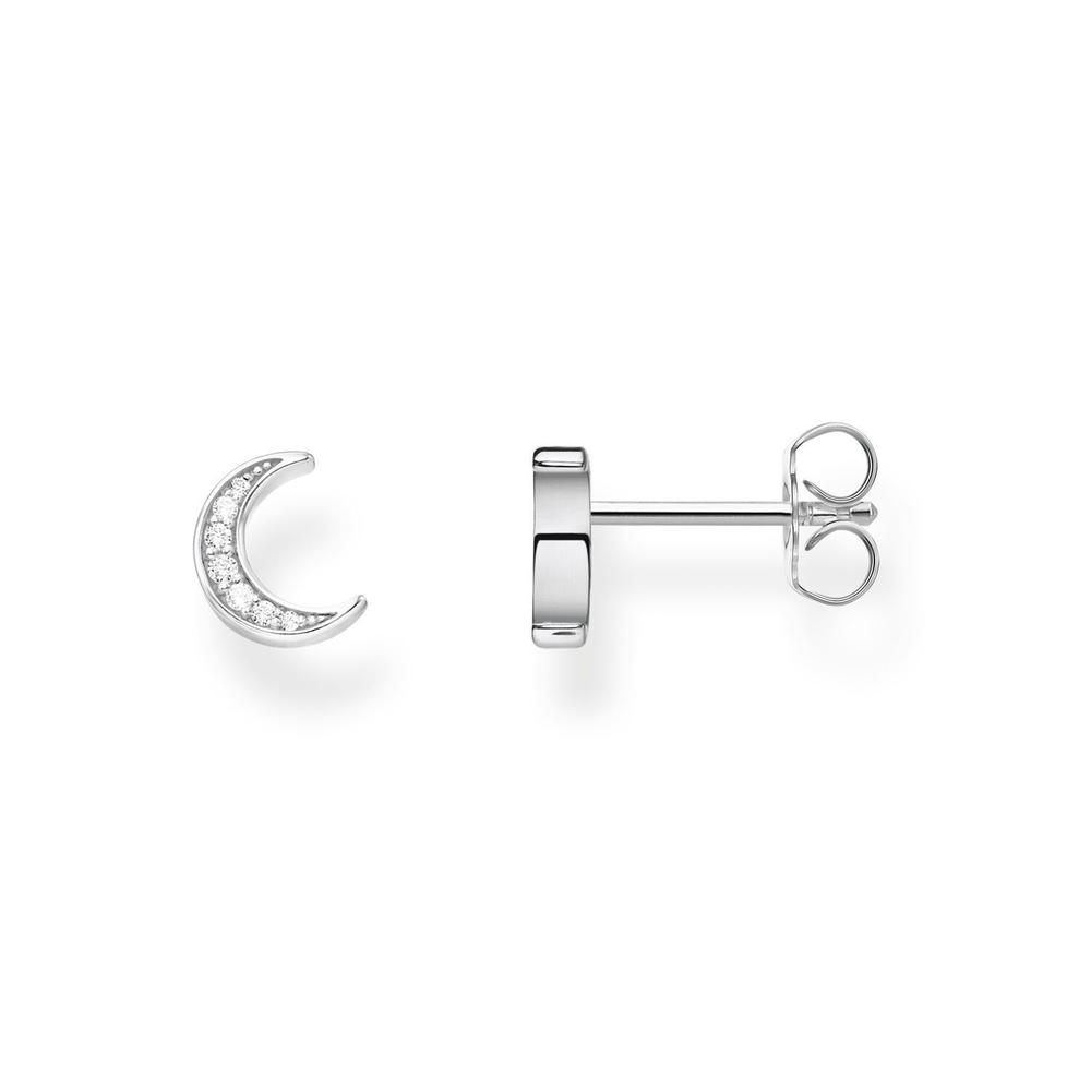 Thomas Sabo Moon Silver Ear Studs